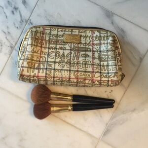 Coach Multicolor Graphic Cosmetic Bag